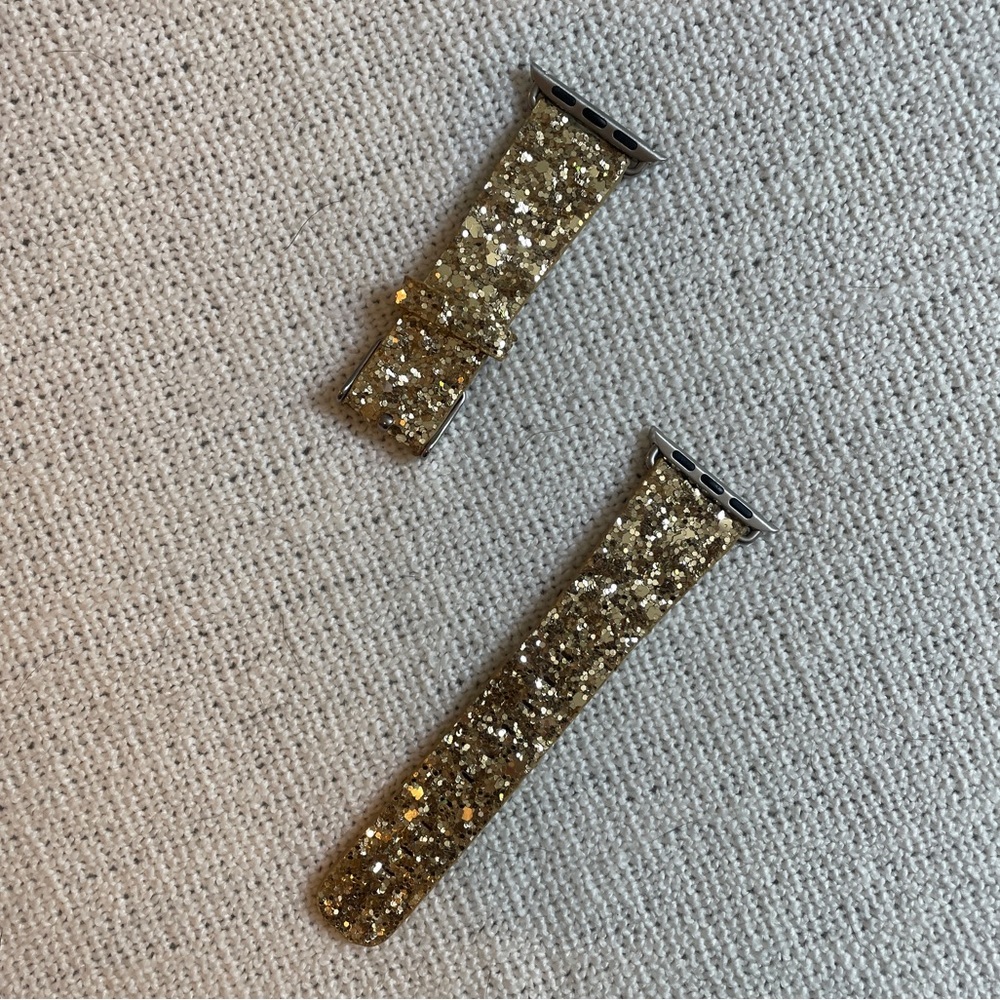 Gold Sparkle Apple Watch Band 38mm